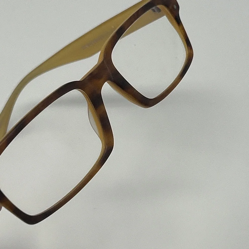 NWT Norman Childs BRDAR Eyeglasses 51-18-140 MTOY Unisex Adults Tortoise Frames